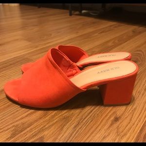 Old Navy Block Heel Mule